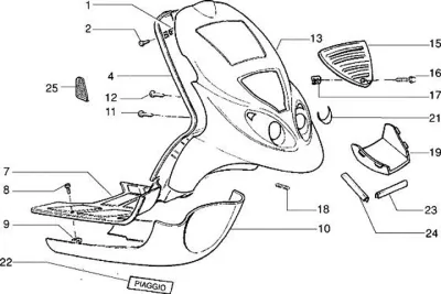 Legshield - foot board
