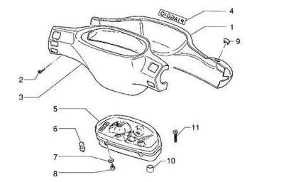 Speedo - handlebar top