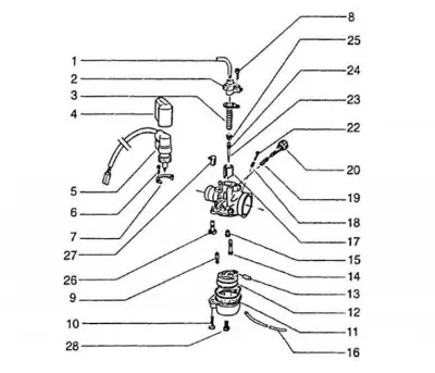 Carburettor parts