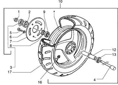 Front wheel