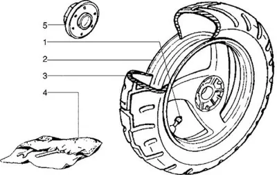 Rear wheel