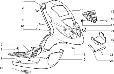 Legshield - foot board