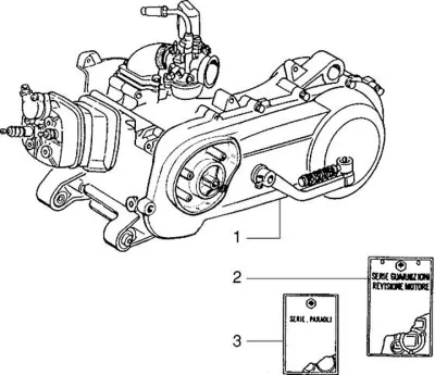 Engine - gasket set engine