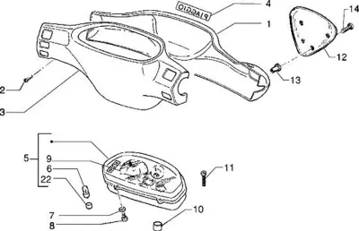 Speedo - handlebar top