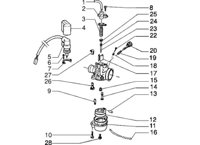 Carburettor parts