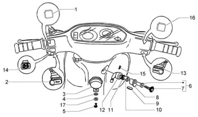Lock set - switch - ignition switch