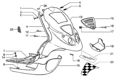Legshield - foot board