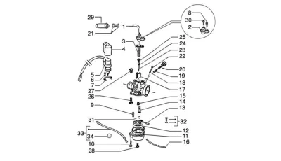 Carburettor parts