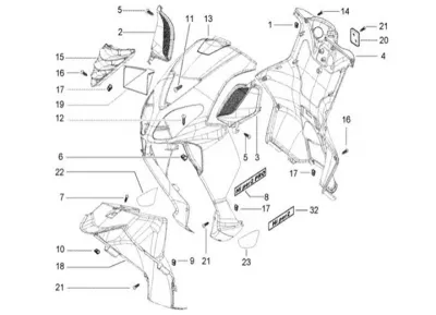 Legshield - legshield inner