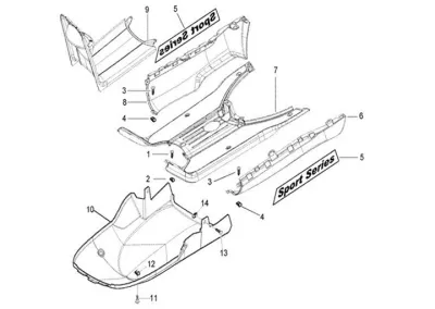 Footboard - spoiler