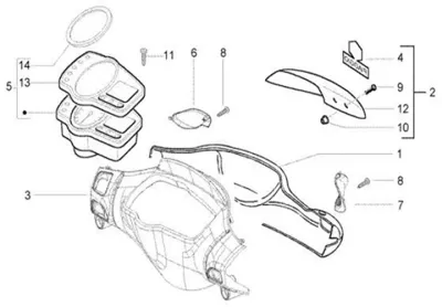 Speedo - handlebar top