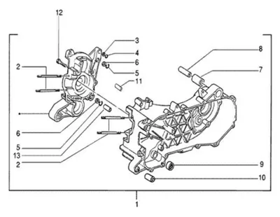 Engine casing