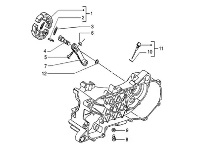 Rear brake shoes