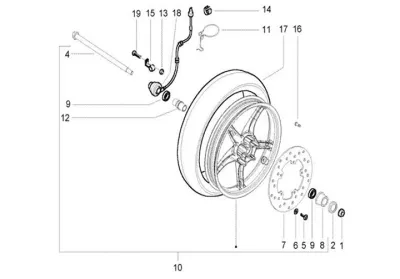 Front wheel