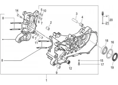 Engine casing