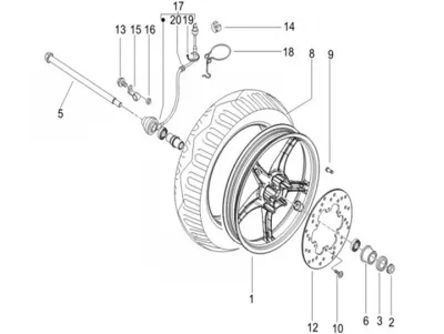 Front wheel