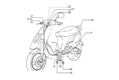 Speedo cable - throttle cable