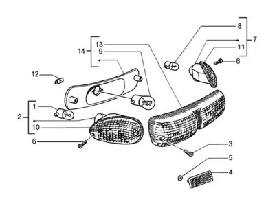 Tail light - indicator