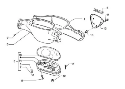 Speedo - handlebar top