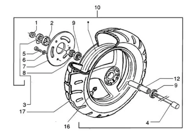 Front wheel