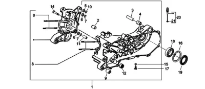 Engine casing