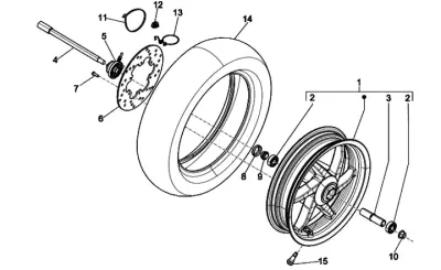 Front wheel