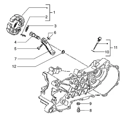 Carburettor parts (Dell'Orto)