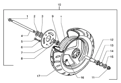 Front wheel