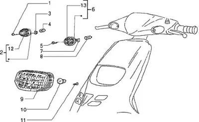 Headlight - indicator
