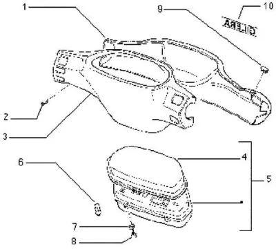 Speedo - handlebar top