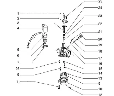 Carburettor parts