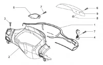 Handlebar top