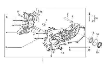 Engine casing