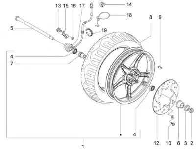 Front wheel