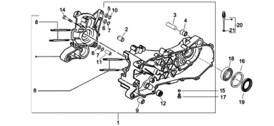 Engine casing