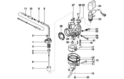 Carburettor parts