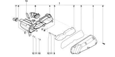 Air intake filter