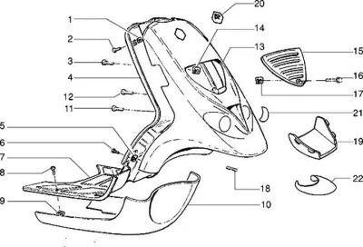 Legshield - foot board