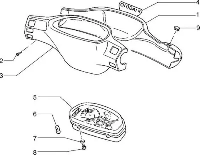 Speedo - handlebar top