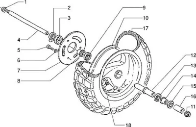 Front wheel