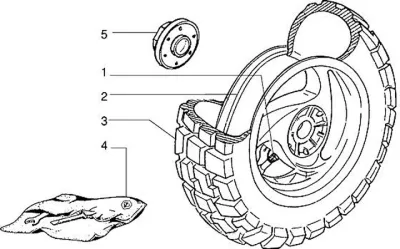 Rear wheel