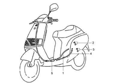Throttle cable - cable to mixer