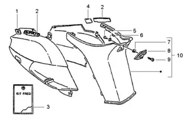 Side panel fixing
