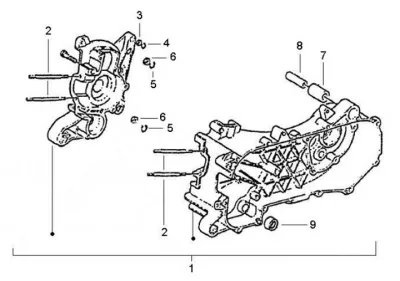 Engine casing