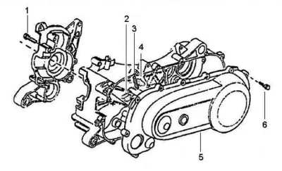 Engine casing cover