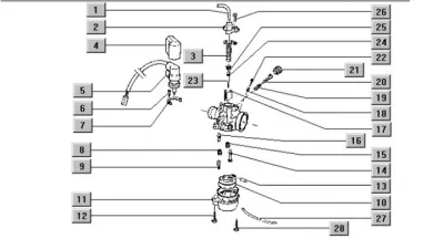 Carburettor parts