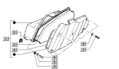 Air intake filter