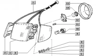 Headlight - indicator