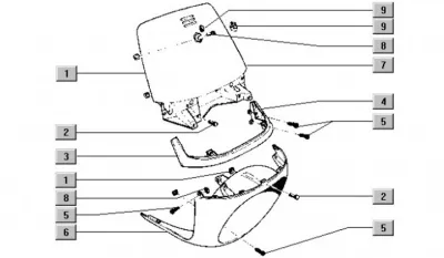 Legshield - foot board