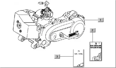 Engine - gasket set engine